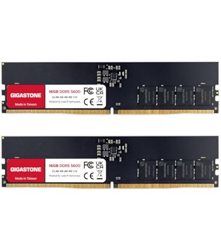 G.SKILL Ripjaws S5 Series DDR5 RAM (Intel XMP 3.0) 48GB (2x24GB